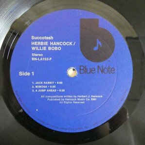 47060097;【US盤/BlueNote】Herbie Hancock, Willie Bobo / Succotashの画像3
