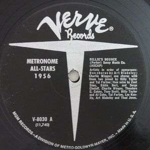 10025971;【US盤/黒T字/MONO/VERVE】Metronome All-Stars 1956 / S.T.の画像3