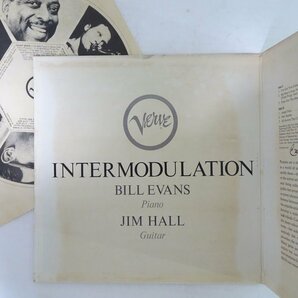 10025990;【US盤/黒T字/Vangelder刻印/深溝/テクスチャージャケ/見開き/VERVE】Bill Evans, Jim Hall / Intermodulationの画像2