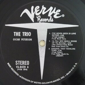 10025982;【US盤/黒T字/コーティングジャケ/見開き/VERE】The Oscar Peterson Trio / The Trio Live From Chicagoの画像3