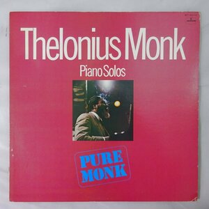 11187098;【国内盤/Mercury/MONO】Thelonious Monk / Pure Monk (Piano Solos)
