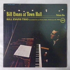 11187106;【帯付き/Verve/見開き】Bill Evans / Bill Evans At Town Hall.... Volume Oneの画像1