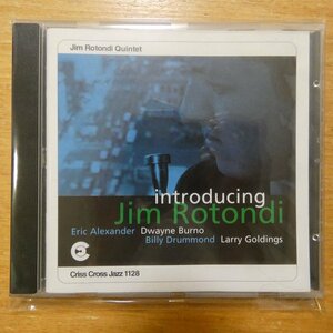 8712474112821;【CD/CRISSCROSS】JIM ROTONDI QUINTET / INTRODUCING JIM ROTONDI　CRISS-1128CD