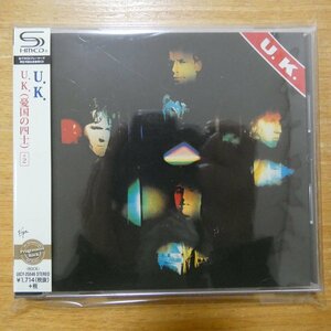 4988031143759;【SHM-CD】U.K. / U.K.(憂国の四士)+2　UICY-25546