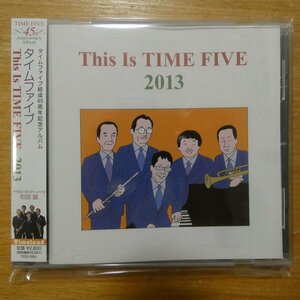 4526180146940;【CD/サイン入】タイムファイブ / THIS IS TIME FIVE 2013　TFCD-5001