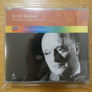 028947560807;【未開封/6CDBOX】KLEIBER / DECCA RECORDINGS 1949-1955(4756080)