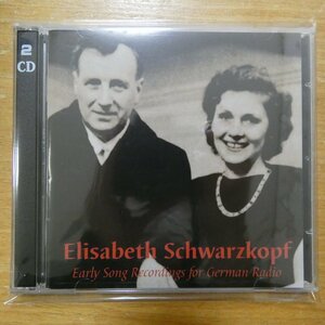 017685119521;【2CD/MUSIC&ARTS】SCHWARZKOPF / EARLY SONG RECORDINGS FOR GERMAN RADIO(CD1195)