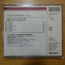 028941649720;【CD/西独盤/蒸着仕様】ACADEMY CHAMBER ENSEMBLE / SCHUBERT:OCTET(4164972)_画像2