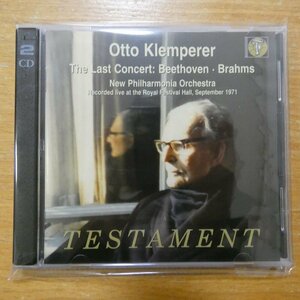 749677142520;【2CD】クレンペラー / Last Concert: Beethoven & Brahms(SBT21425)