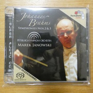 827949030864;【ハイブリッドSACD】JANOWSKI / BRAHMS:SYMPHONIES NOS.2&3(PTC5186308)