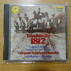 089408004124;【CD/TELARC】KUNZEL / TCHAIKOVSKY: 1812 OVERTURE, CAPRICCIO ITALIEN(CD80041)