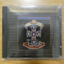 015775169920;【24KゴールドCD/高音質MFSL盤】GUNS N' ROSES / APPETITE FOR DESTRUCTION　UDCD-699_画像1