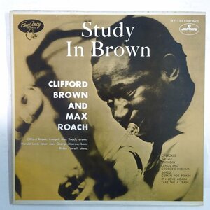 10026209;【美盤/国内盤/MONO/Mercury】Clifford Brown And Max Roach / Study In Brown