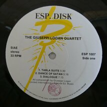 46075478;【Italy盤/ESP DISK】The Giuseppi Logan Quartet / S.T._画像3