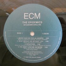 46075486;【US盤/ECM】Shankar / Caroline / The Epidemics_画像3