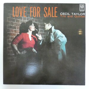 47060228;【国内盤】Cecil Taylor Trio and Quintet / Love for Sale