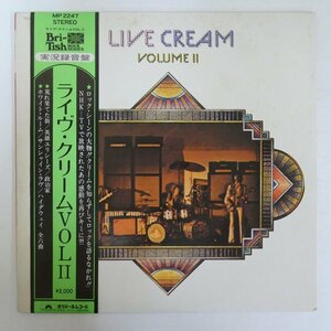 47060320;【帯付/美盤/補充票】Cream / Live Cream Volume II