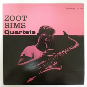 47060382;【国内盤/Prestige/MONO】Zoot Sims / Quartets