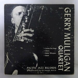 14031108;【US盤/10inch/Pacific Jazz/深溝/MONO】Lee Konitz Plays With The Gerry Mulligan Quartet / Gerry Mulligan Quartet / S.T.