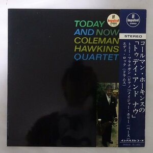 14031059;【帯付/Impulse!/ペラジャケ】Coleman Hawkins Quartet / Today And Now