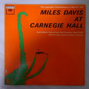 14031071;【US盤/CBS/6EYE修正ラベル/MONO/深溝/マト1A1B】Miles Davis / Miles Davis At Carnegie Hall