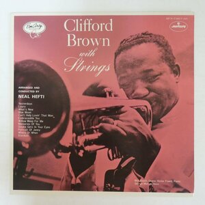 46075891;【国内盤/MONO/美盤】Clifford Brown / Clifford Brown With Strings