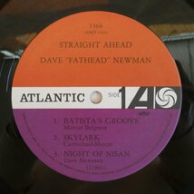 46075886;【国内盤/ATLANTIC/美盤】David Newman / Straight Ahead_画像3