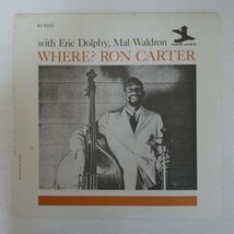 46075938;【国内盤/NEW JAZZ】Ron Carter with Eric Dolphy & Mal Waldron / Where?_画像1