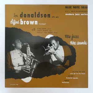 46075847;【国内盤/BLUE NOTE/非売品/美盤】Lou Donaldson , Clifford Brown / New Faces ? New Sounds