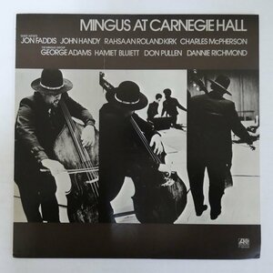 46075922;【国内盤/ATLANTIC/美盤】Charles Mingus / Mingus At Carnegie Hall