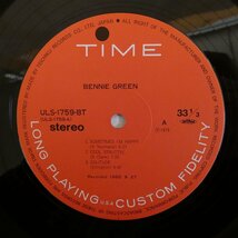 46075970;【国内盤/Time】Bennie Green / S.T._画像3