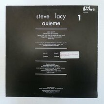 46076012;【Italy盤/RED/美盤】Steve Lacy / Axieme Vol. 1_画像2