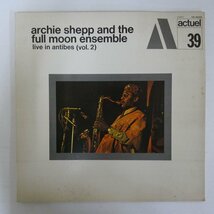 46076227;【国内盤/BYG/見開き/美盤】Archie Shepp & The Full Moon Ensemble / Live In Antibes (Vol. 2)_画像1