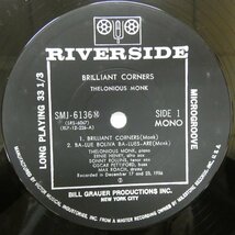 47060446;【国内盤/Riverside/MONO】Thelonious Monk / Brilliant Corners_画像3