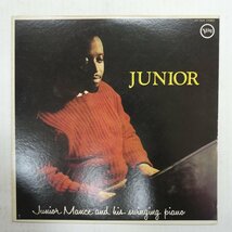 47060496;【国内盤/Verve】Junior Mance / Junior - Junior Mance and his swinging piano_画像1