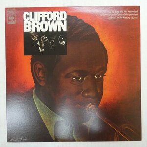 47060519;【国内盤/MONO】Clifford Brown / The Beginning and the End
