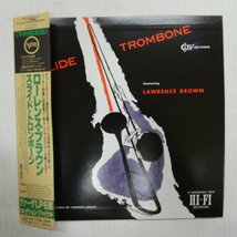 47060490;【帯付/Verve/MONO/プロモ】Lawrence Brown / Slide Trombone featuring Lawrence Brown_画像1