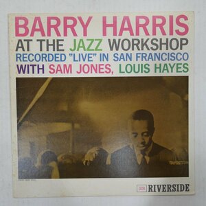 47060601;【国内盤/Riverside】Barry Harris / At The Jazz Workshop