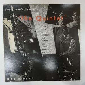 47060618;【国内盤/Debut/MONO】The Quintet / Jazz At Massey Hall