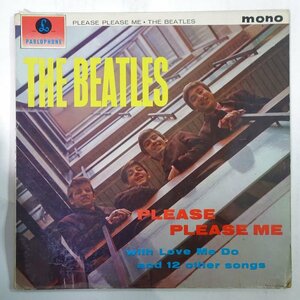 14031536;【UK初期プレス/MONO/Yellow Parlophone/マト両面1N/マザー1,4/スタンパーAD,OM】The Beatles / Please Please Me