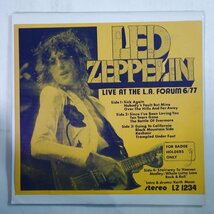 14031563;【BOOT/2LP】Led Zeppelin / Live At The L.A. Forum 6/77 ( For Badgeholders Only )_画像1