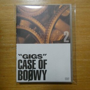 4988006941267;【DVD】BOOWY / GIGSCASE OF BOOWY 2　TOBF-5107