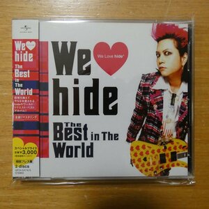 4988005557551;【2CD】hide / WE LOVE hide-THE BEST IN THE WORLD　UPCH-9474/5