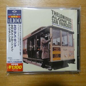 4988005467980;【CD】セロニアス・モンク / セロニアス・アローン・イン・サンフランシスコ　UCCO-9072