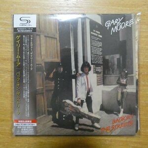 4988005651112;[24bitCDli master /SHM-CD/ inside sack attaching ] Gary * Moore / back * on * The * -stroke Lee tsu( paper jacket specification )