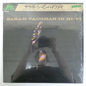 47061289;【帯付/美盤/MONO/シュリンク】Sarah Vaughan / In Hi-Fi