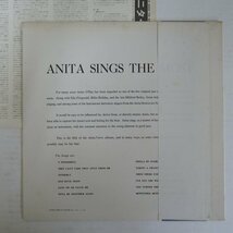 47061279;【帯付/美盤/Verve/MONO】Anita O'Day / Anita Sings The Most_画像2