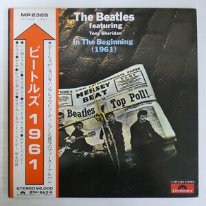 47061396;【帯付/補充票/見開き】The Beatles featuring Tony Sheridan / In The Beginning (1961)