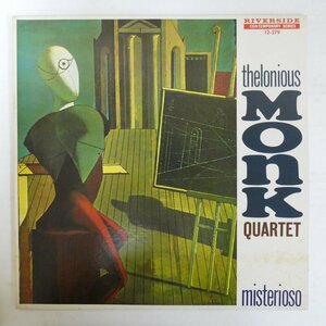 47061424;【国内盤/Riverside】The Thelonious Monk Quartet / Misterioso