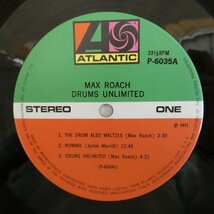 47061578;【国内盤】Max Roach / Drums Unlimited 限りなきドラム_画像3